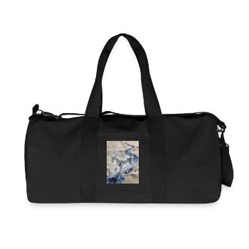 The Initial Wave: Fuzhu – Divine Clarity - Recycled Canvas Sports Bag by Stanley/Stella - black - Front