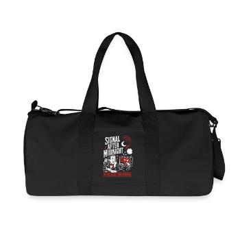 Signal After Midnight Radio Horror - Recycled Canvas Sports Bag by Stanley/Stella - black - Front