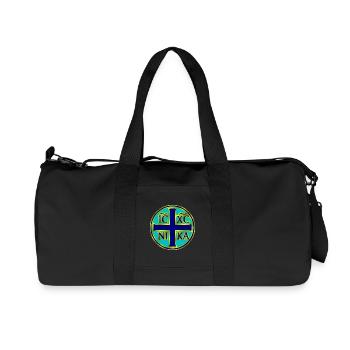 Symbole IC XC NIKA - Sac de sport en toile recyclée Stanley/Stella - noir - Devant