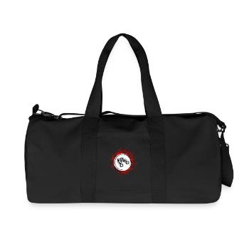 Icône des jumelles - Sac de sport en toile recyclée Stanley/Stella - noir - Devant