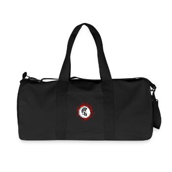 Casque Spartan Guerrier Gladiateur Gym - Sac de sport en toile recyclée Stanley/Stella - noir - Devant