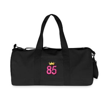 85 Number Crown - Recycled Canvas Sports Bag by Stanley/Stella - black - Front