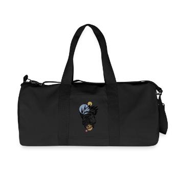 Art Ram - Sac de sport en toile recyclée Stanley/Stella - noir - Devant