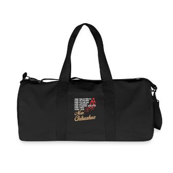 Chihuahua - Mein - Recycelte Canvas-Sporttasche von Stanley/Stella - Schwarz - Vorne