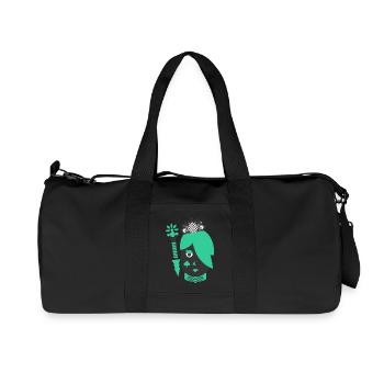 Königin - Recycelte Canvas-Sporttasche von Stanley/Stella - Schwarz - Vorne