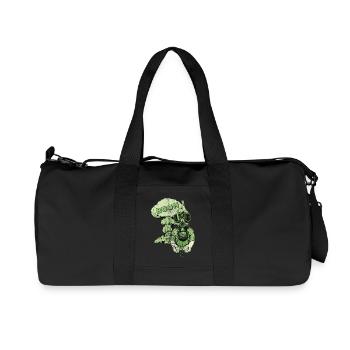 BOOM - Gamer Zocker Gaming Player Spieler Geschenk - Recycelte Canvas-Sporttasche von Stanley/Stella - Schwarz - Vorne