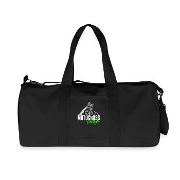 Motocross Lifestyle - Recycelte Canvas-Sporttasche von Stanley/Stella - Schwarz - Vorne