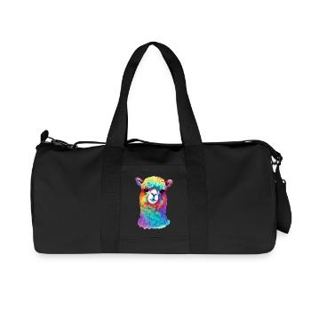 Alpaca - Recycled Canvas Sports Bag by Stanley/Stella - black - Front