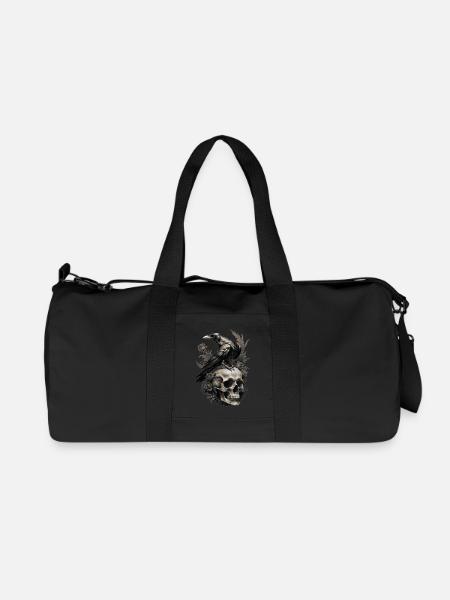 Âme sombre - Sac de sport en toile recyclée Stanley/Stella - noir