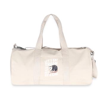 Opossum Possum Animal - Recycled Canvas Sports Bag by Stanley/Stella - natural - Front