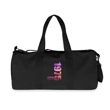 1975 Limited Edition - Recycled Canvas Sports Bag by Stanley/Stella - black - Front