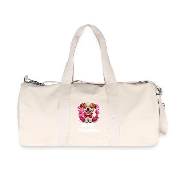 Be My Valentine - Recycled Canvas Sports Bag by Stanley/Stella - natural - Front