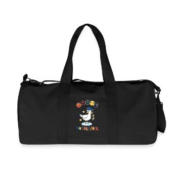 goose on the loose - Recycled Canvas Sports Bag by Stanley/Stella - black - Front