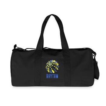 Imprimés pour mélomanes, musique, tendance - Sac de sport en toile recyclée Stanley/Stella - noir - Devant