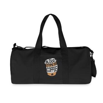 Nurse Caregiver Blood Sampling Phlebotomist - Recycled Canvas Sports Bag by Stanley/Stella - black - Front