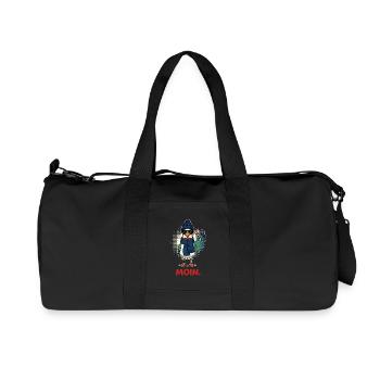 Moin Seagull Seemann East Frisia Holiday - Recycled Canvas Sports Bag by Stanley/Stella - black - Front