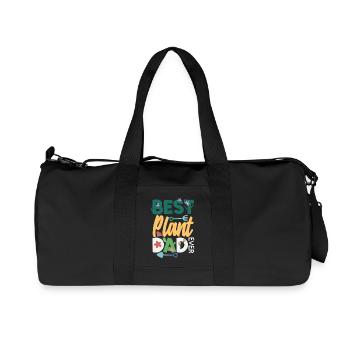 Garden & Plant Lovers Gifts - Recycled Canvas Sports Bag by Stanley/Stella - black - Front