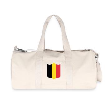 Belgium - Recycled Canvas Sports Bag by Stanley/Stella - natural - Front