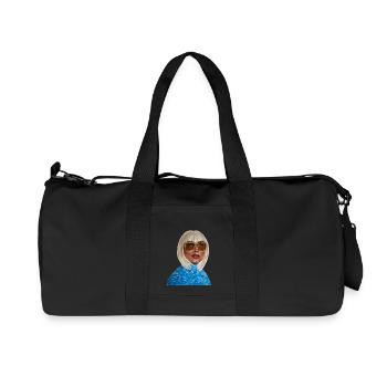 Von der Königin zur Prinzessin - Recycelte Canvas-Sporttasche von Stanley/Stella - Schwarz - Vorne