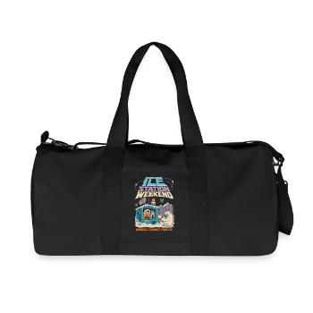 Eisstation Wochenende Winter Humor - Recycled Canvas Sports Bag by Stanley/Stella - black - Front