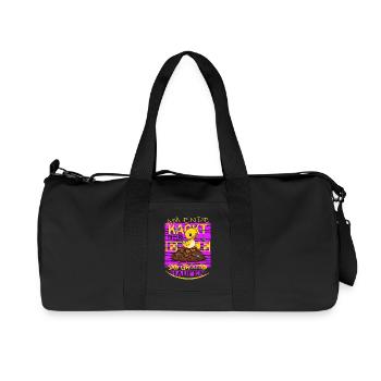 Caca de canard ! - Sac de sport en toile recyclée Stanley/Stella - noir - Devant