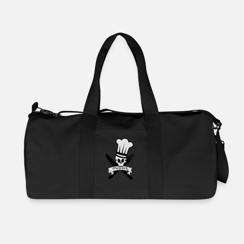 Master chef - Sac de sport en toile recyclée Stanley/Stella - noir