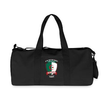 Algerien Parfait - Sac de sport en toile recyclée Stanley/Stella - noir - Devant