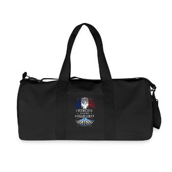 Racines Argentines - Sac de sport en toile recyclée Stanley/Stella - noir - Devant