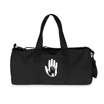 Baby hand in hand in hand - Recycled Canvas Sports Bag by Stanley/Stella - black - Front