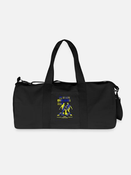 FC Carl Zeiss Jena - Recycelte Canvas-Sporttasche von Stanley/Stella - Schwarz