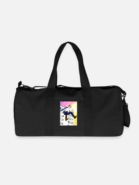 Love - Recycled Canvas Sports Bag by Stanley/Stella - black