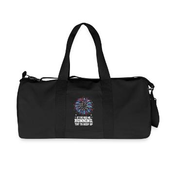 Pyrotechnics Fireworks Pyrotechnics - Recycled Canvas Sports Bag by Stanley/Stella - black - Front