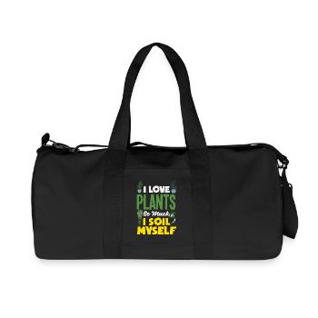 Garden & Plant Lovers Gifts - Recycled Canvas Sports Bag by Stanley/Stella - black - Front