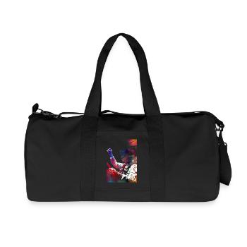Car racing #racing #sport - Recycled Canvas Sports Bag by Stanley/Stella - black - Front