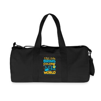 Nail Designer Nail Designer Cosmetics Nail Salon - Recycled Canvas Sports Bag by Stanley/Stella - black - Front