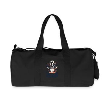 Professional Overthinker - Recycled Canvas Sports Bag by Stanley/Stella - black - Front