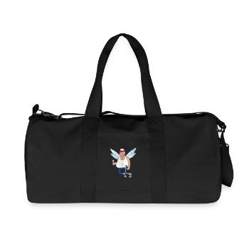 Fee-Mann - Recycelte Canvas-Sporttasche von Stanley/Stella - Schwarz - Vorne