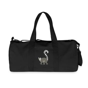 Katta - Recycelte Canvas-Sporttasche von Stanley/Stella - Schwarz - Vorne