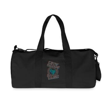 Love. Dance. Music. - Recycelte Canvas-Sporttasche von Stanley/Stella - Schwarz - Vorne