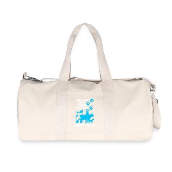 Technicien vétérinaire - Sac de sport en toile recyclée Stanley/Stella - blanc naturel - Devant