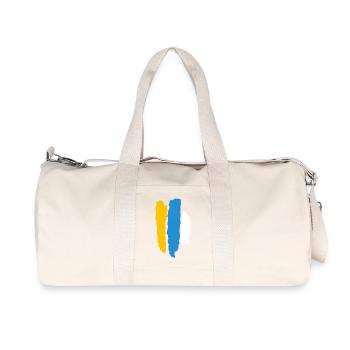 drapeau Canaria - Sac de sport en toile recyclée Stanley/Stella - blanc naturel - Devant