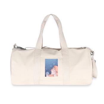 Sirène (Odiana) - Sac de sport en toile recyclée Stanley/Stella - blanc naturel - Devant