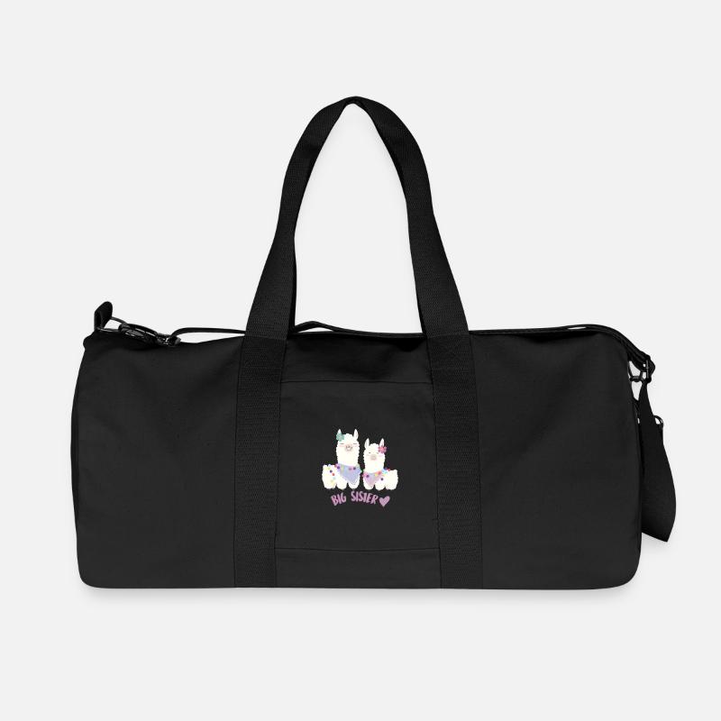 Schwester - Recycelte Canvas-Sporttasche von Stanley/Stella - Schwarz
