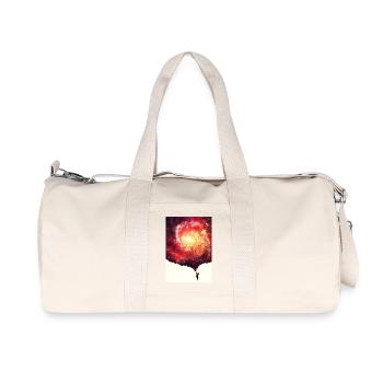 The universe in a soap-bubble - Handycase - Recycelte Canvas-Sporttasche von Stanley/Stella - Naturweiß - Vorne