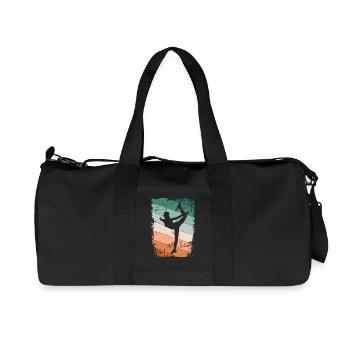 Ballerine danseuse - Sac de sport en toile recyclée Stanley/Stella - noir - Devant