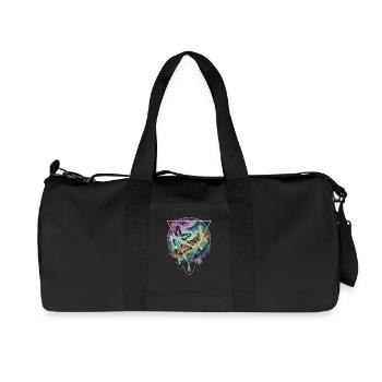 Papillons colorés Pastel Goth - Sac de sport en toile recyclée Stanley/Stella - noir - Devant