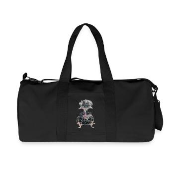 Corbeau 4 - Sac de sport en toile recyclée Stanley/Stella - noir - Devant