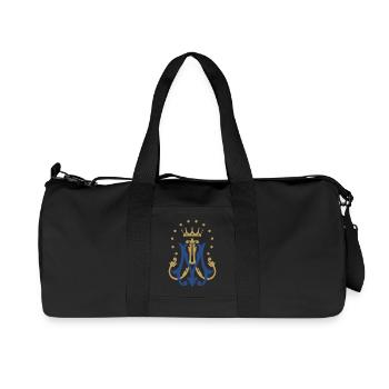 Auspice Maria - Recycled Canvas Sports Bag by Stanley/Stella - black - Front