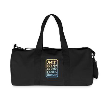 My ult is on cooldown - Recycelte Canvas-Sporttasche von Stanley/Stella - Schwarz - Vorne