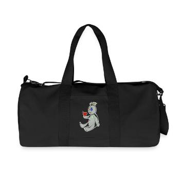 The Voodoo Doll - Recycled Canvas Sports Bag by Stanley/Stella - black - Front